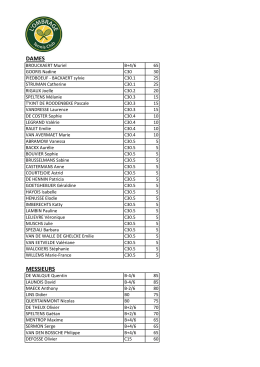 DAMES MESSIEURS