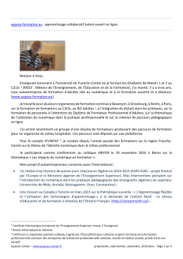 formations, colloques, webinaires
