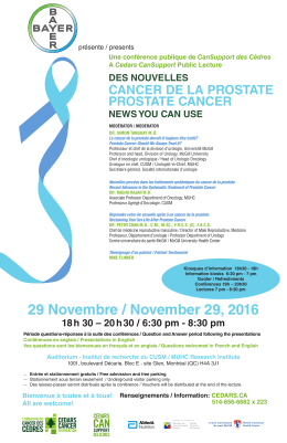 8:30 pm 29 Novembre / November 29, 2016