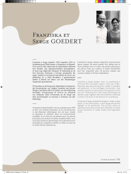Franziska et Serge GOEDERT