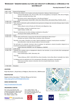 Preliminary Schedule Research Day - MICM-arc