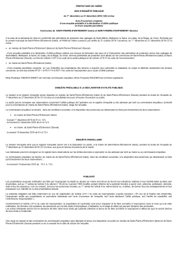 PREFECTURE DE l`ISÈRE