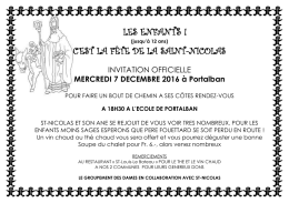 les enfants ! c`est la fête de la saint-nicolas - Delley