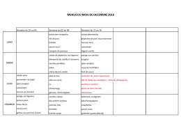 menus du mois de decembre 2016