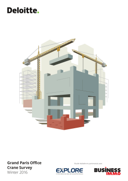 Grand Paris Office Crane Survey Winter 2016