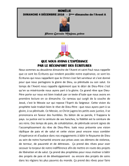 Texte intégral - Réflexions de Raymond Gravel