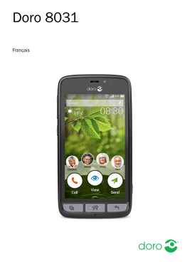 Manual Doro 8031