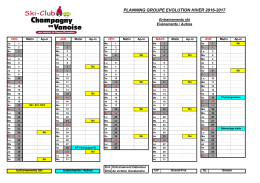 Hiver Evolution Alpin - Ski