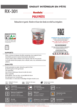 Fiche Technico-Commerciale147 Kb