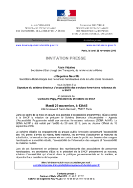 INVITATION PRESSE