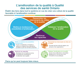 L`amélioration de la qualité à Qualité des services de santé Ontario