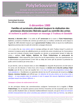 Familles et survivants attendent toujours la