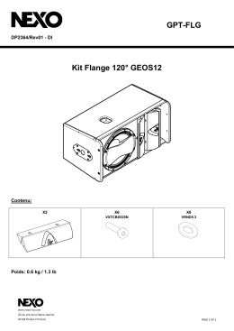 Product Data Sheet (FR)