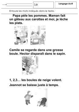 entoure mots - Over-blog