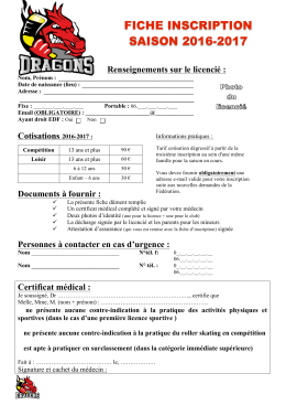 inscription 2013-2014