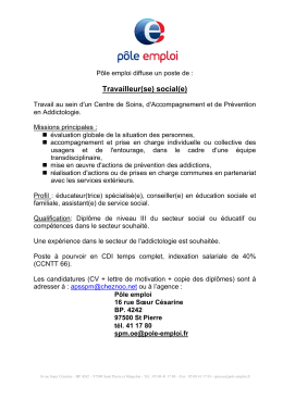 Travailleur(se) social(e)