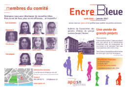 août 2016 à janvier 2017