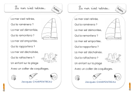 La mer s`est retir&eacute;e... La mer s`est retir&eacute;e