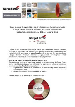 CP Serge Ferrari Premium Partners DEF