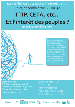 Conférence du samedi