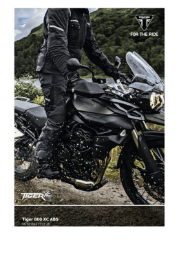 Tiger 800 XC ABS