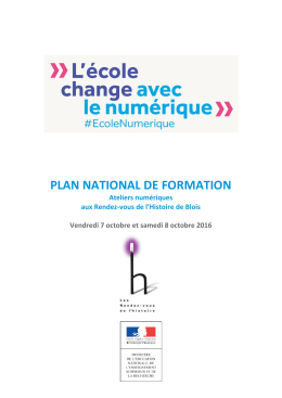 Ateliers - Minist&egrave;re de l`&eacute;ducation nationale