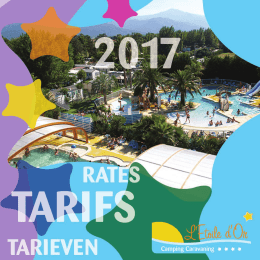 Tarifs - Etoile d`Or