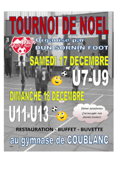 samedi 17 decembre tournoi u7 poule b