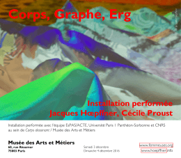 Corps, Graphe, Erg