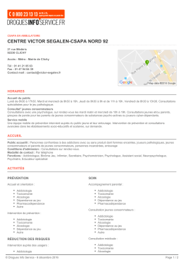 centre victor segalen-csapa nord 92