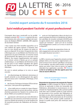 Lire la suite. - F&eacute;d&eacute;ration FO Finances