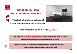 mode d`emploi des r&eacute;servations [PDF