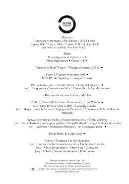 Voir le menu