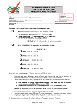 aquagym - Bar-sur-Aube