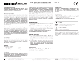 supplement selectif de staph/strep - Pro