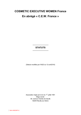 STATUTS