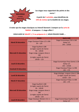 galop 1.2 - Equitation Passion