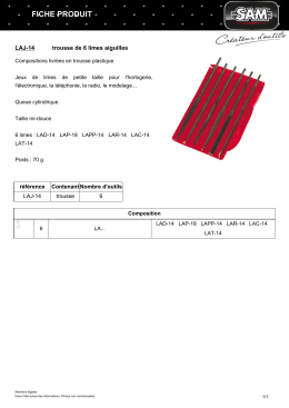 Fiche produit LAJ-14