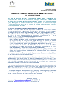 transfert de competences departement-metropole