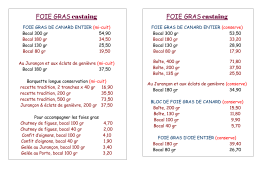 FOIE GRAS castaing (mi