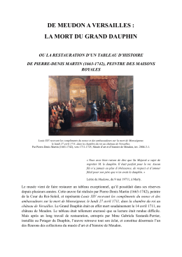 MAHM_Louis XIV à la Mort du Dauphin_Pierre Denis Martin_no…