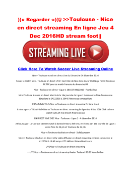 en direct streaming En ligne Jeu 4 Dec 2016HD