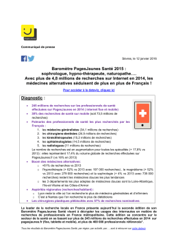 Lire le communiqu&eacute;