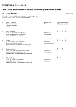 4 Programme - Programm