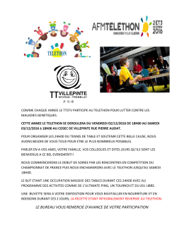 telethon 2016