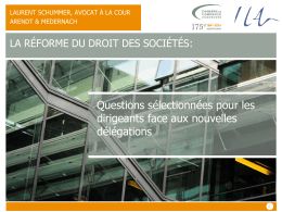 Questions sélectionnées pour les dirigeants face aux nouvelles