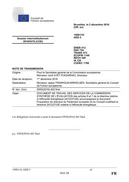 SWD(2016) 403 final