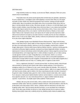 ZAŠTITIMO DJECU Dragi slušatelji, hvaljen Isus i Marija
