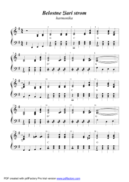 Belostne žiari strom