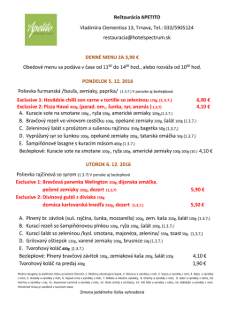 Stiahnuť - Hotel SPECTRUM Trnava